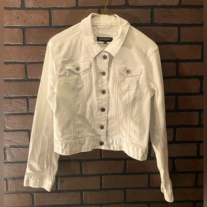 White Jean Jacket